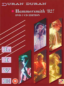 Duran Duran Live At Hammersmith '82 (Deluxe Edition) Box Set DVD + CD orden especial $ 200 MXN